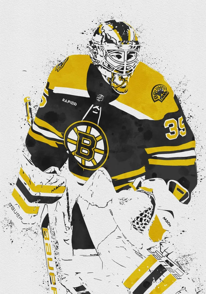 Linus Ullmark pellicola backlit da tenten