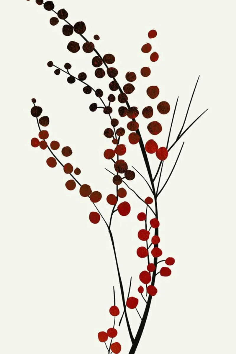 Mistletoe Kisses canvas by Kubistika