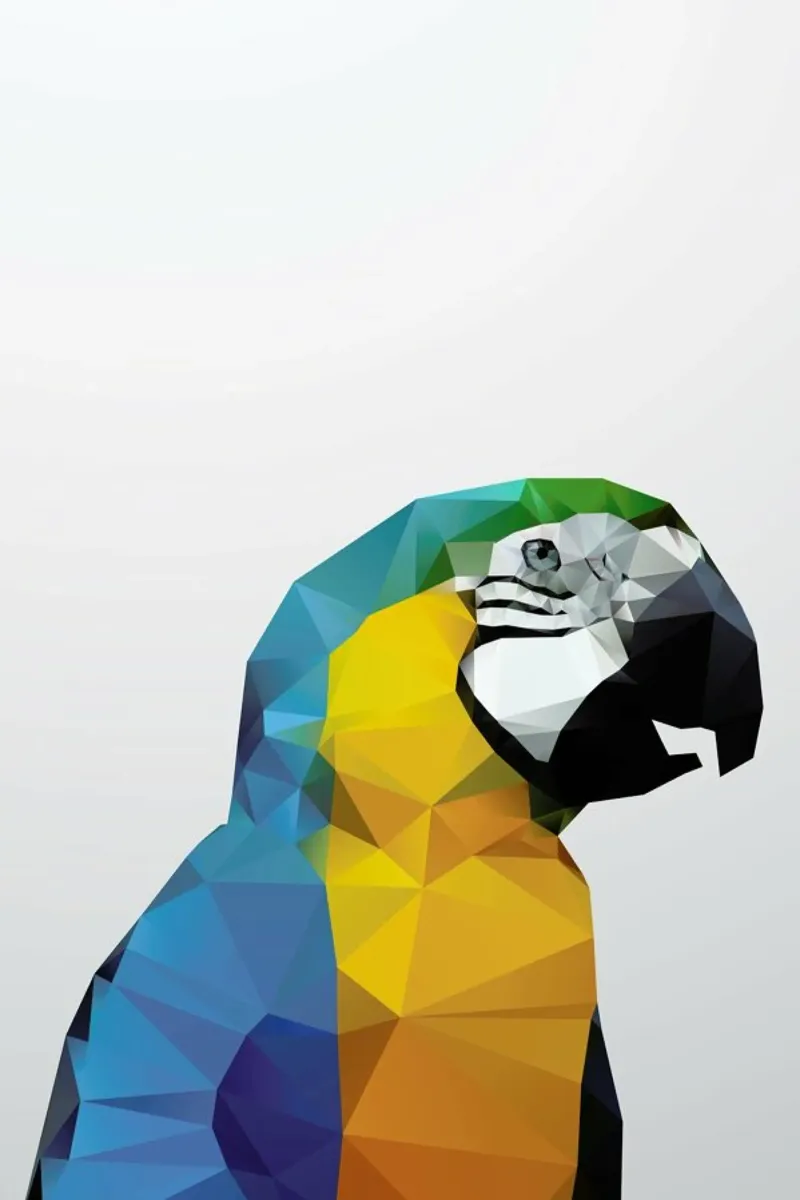 Geo Parrot pellicola backlit da Three Of The Possessed