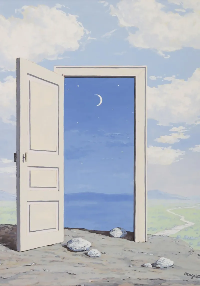 La Victoire Rene Magritte alu-dibond by Attaboy Dsgn