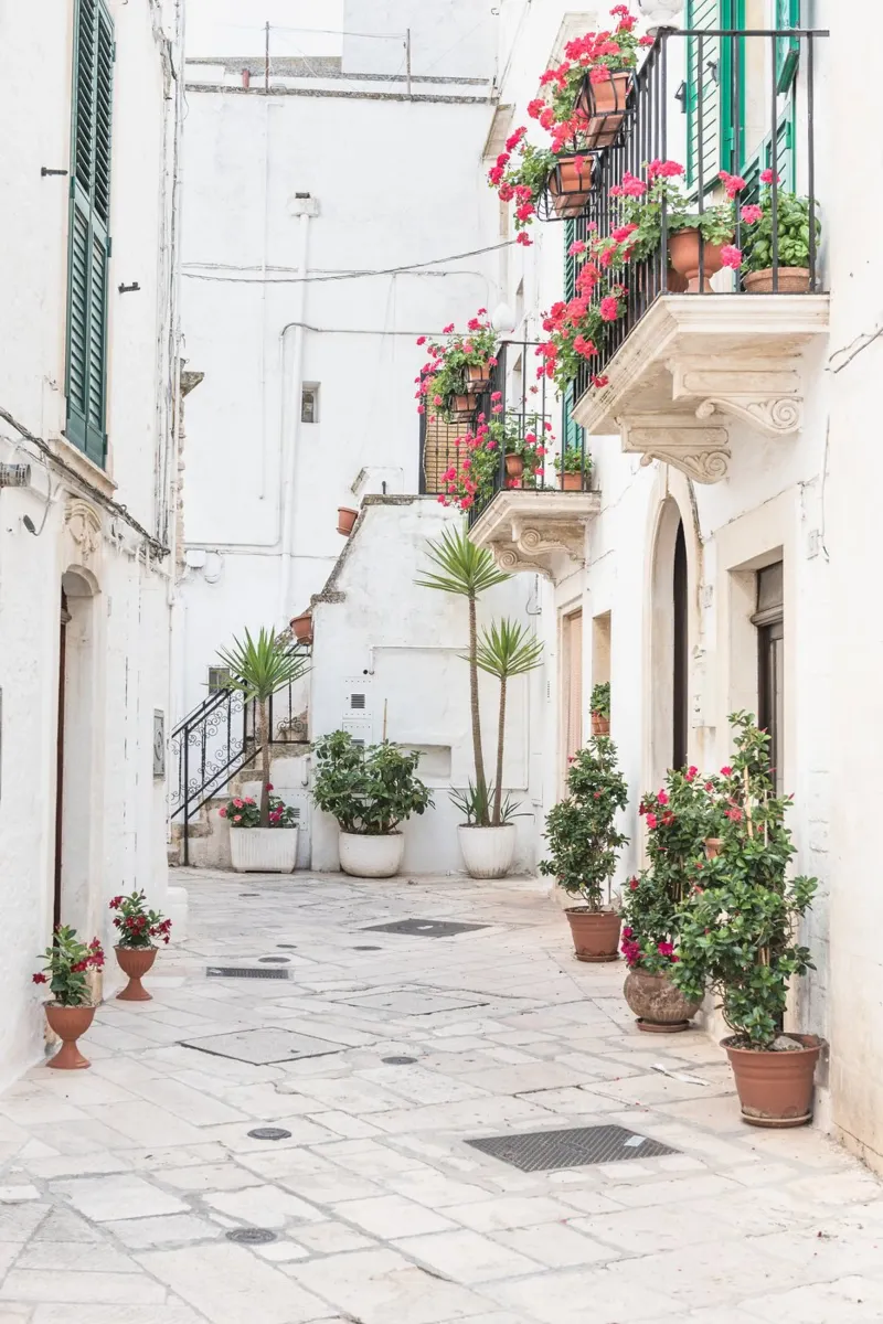 White village in Apulia, Italy panneau forex de photolovers