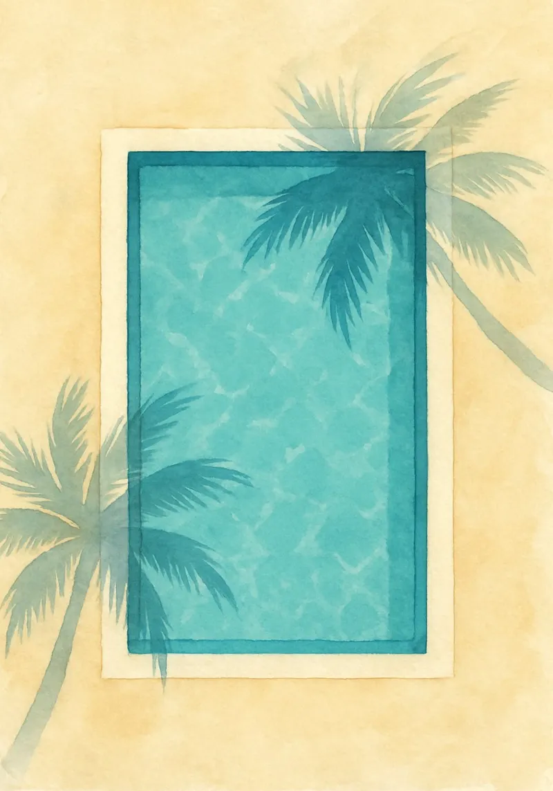 Whispers of Palm Light carta hahnemühle da Mosaic Dialogue
