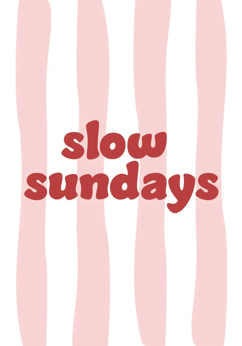 slow sundays alluminio dibond da be.