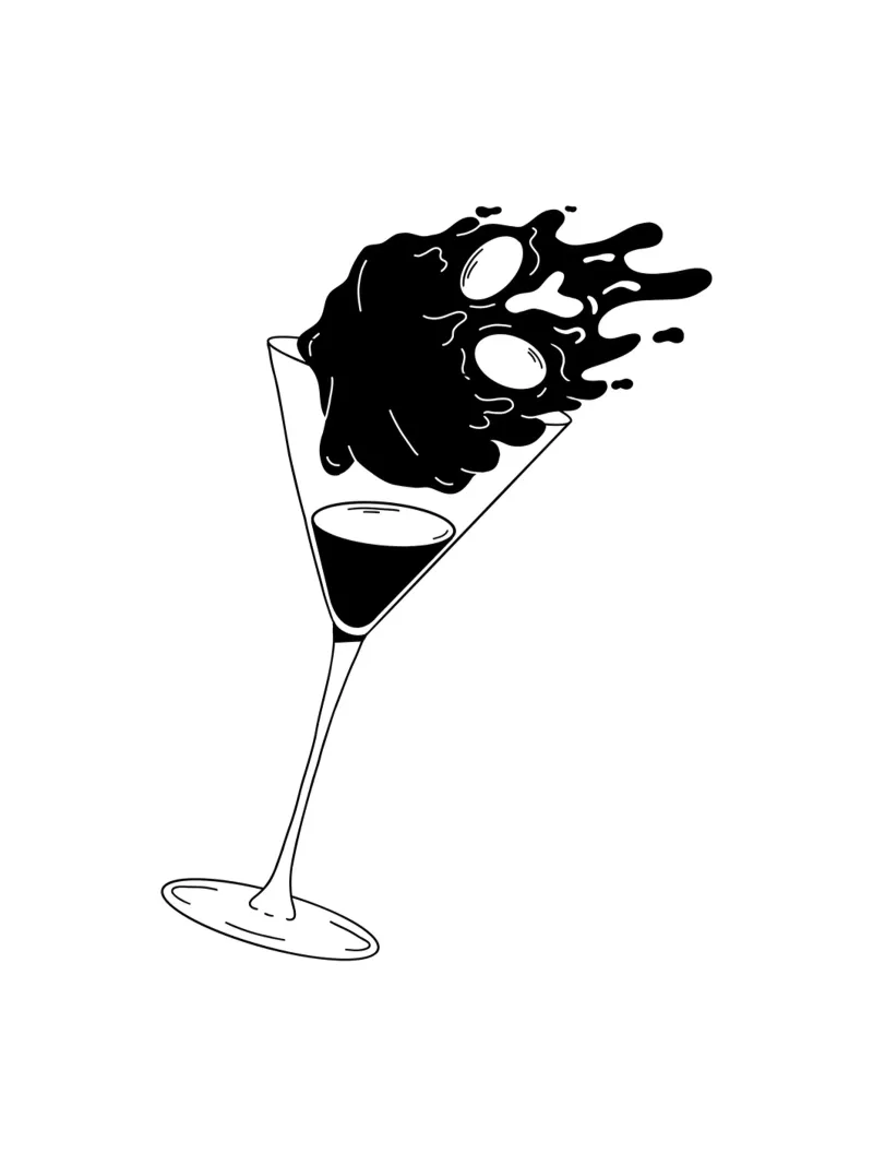 Cocktail Time poster da byh.illustration