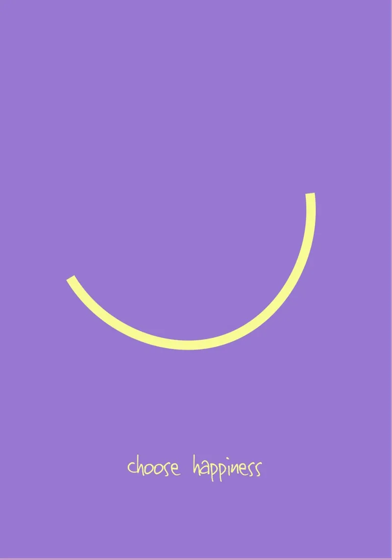 choose happiness. pellicola backlit da FRICKE DESIGN