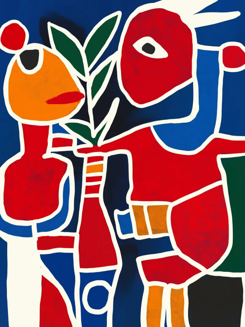 Native planting trees poster by Little Dean