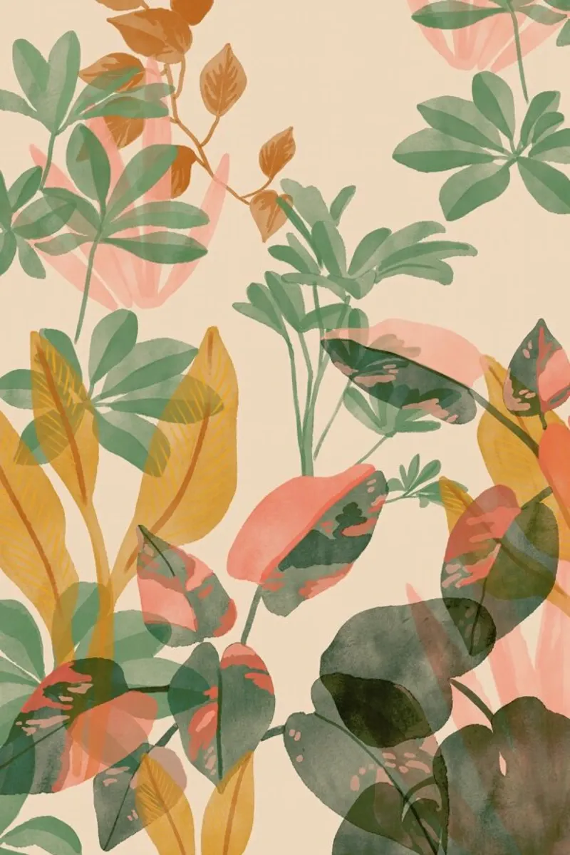 Tropical Mess poster by Goed Blauw