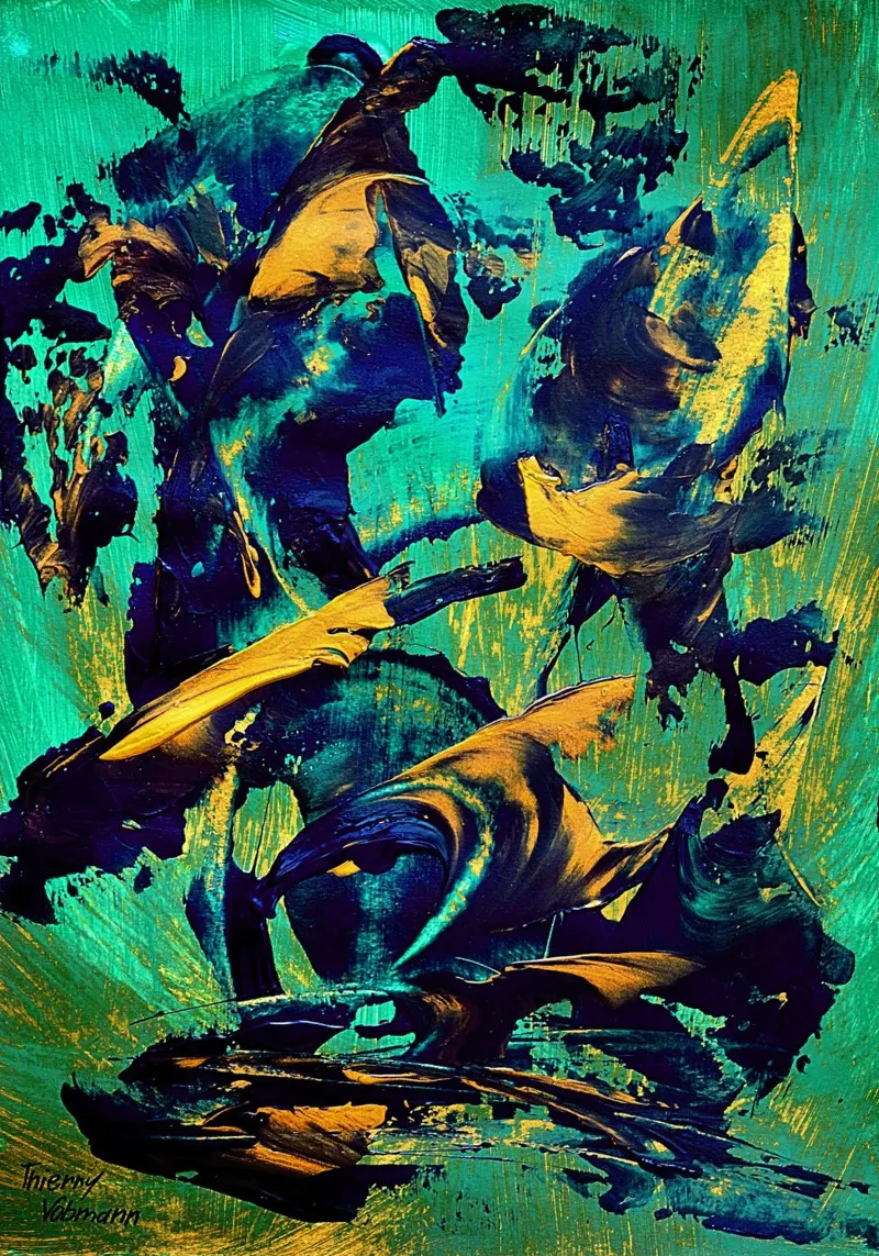 IDEAL GIFT 35 invers pellicola backlit da Thierry Vobmann Abstract painting