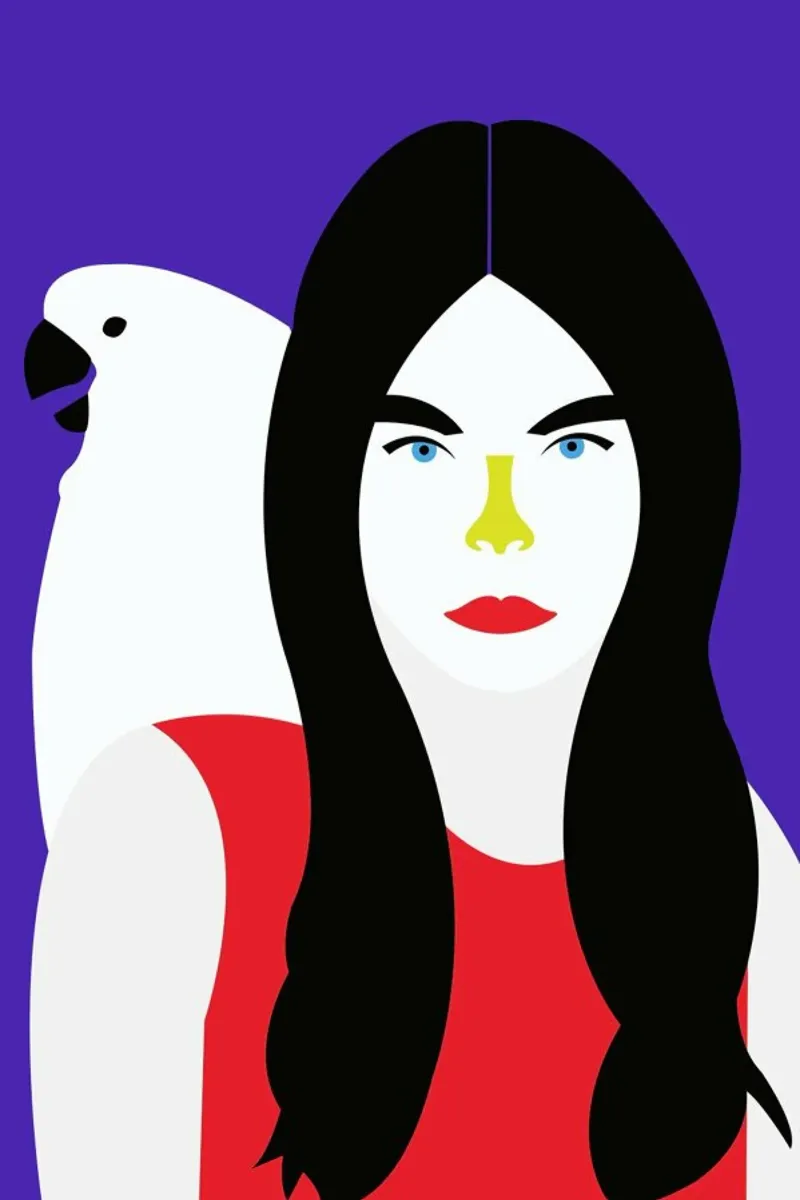 Veronica poster con telaio in plastica da Dignity