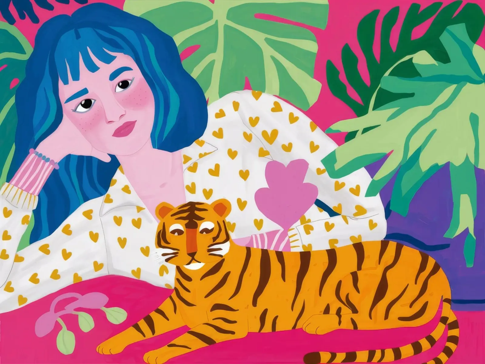 Sogno d'amore infinito poster con telaio in plastica da Aether Brush