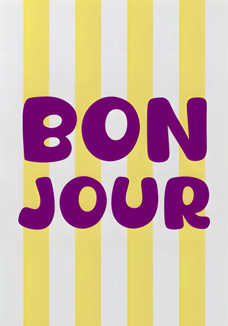Bonjour pellicola backlit da Attaboy Dsgn