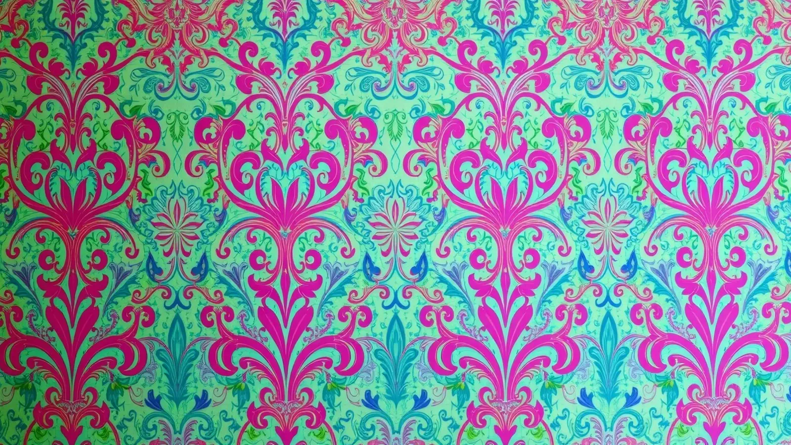Motivo floreale colorato con disegni intricati pellicola backlit da DesignDoodle