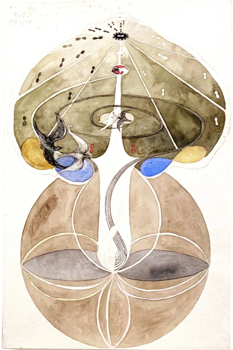 Baum der Erkenntnis Nr. 2 von Hilma af Klint Poster von Venus Art
