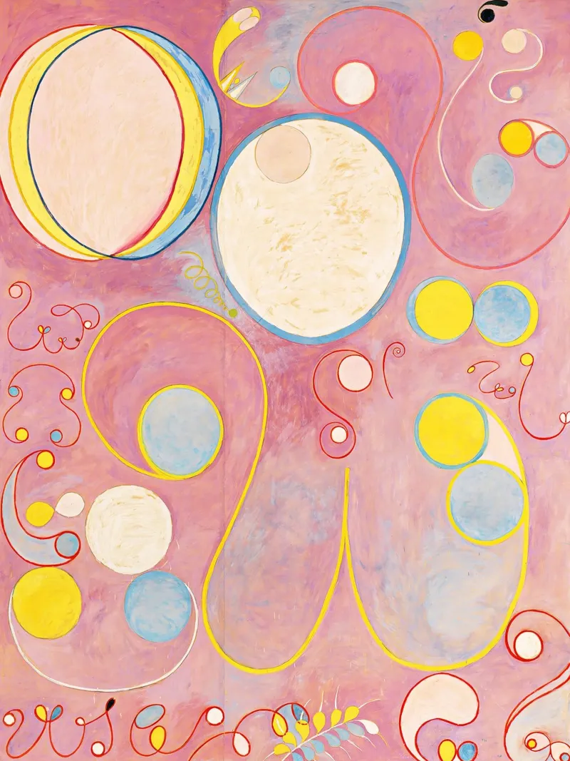 The Ten Largest, No. 8, Adulthood (1907) – Hilma af Klint canvas by Venus Art