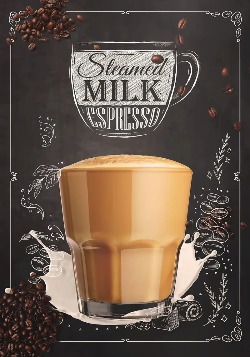 caffè macchiato pellicola backlit da Kevin Walters