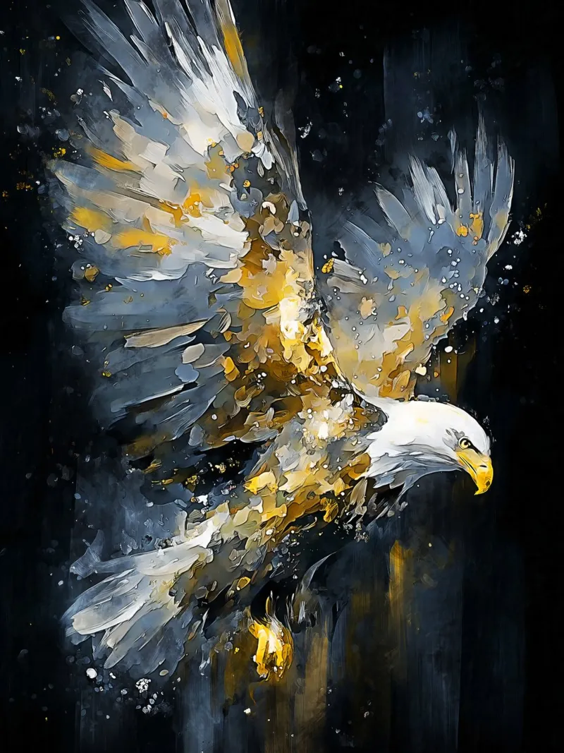 Eagle Modern 2 carta hahnemühle da Mateo