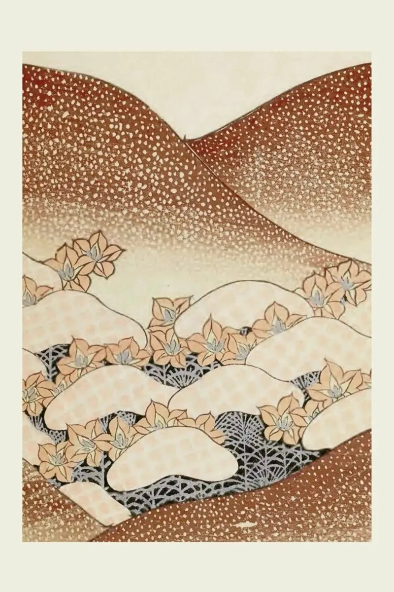 Shin-Bijutsukai - Mycological Mountain pellicola backlit da Vintage by JUNIQE