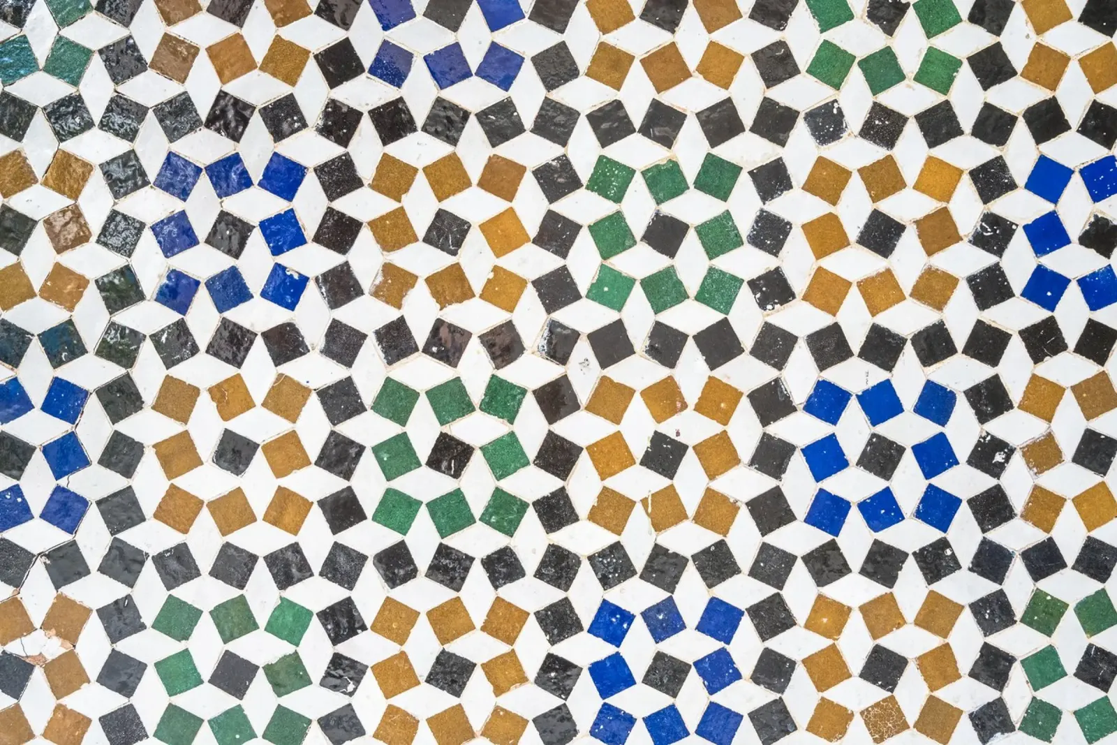 Colorful Moroccan tiles alluminio dibond da photolovers