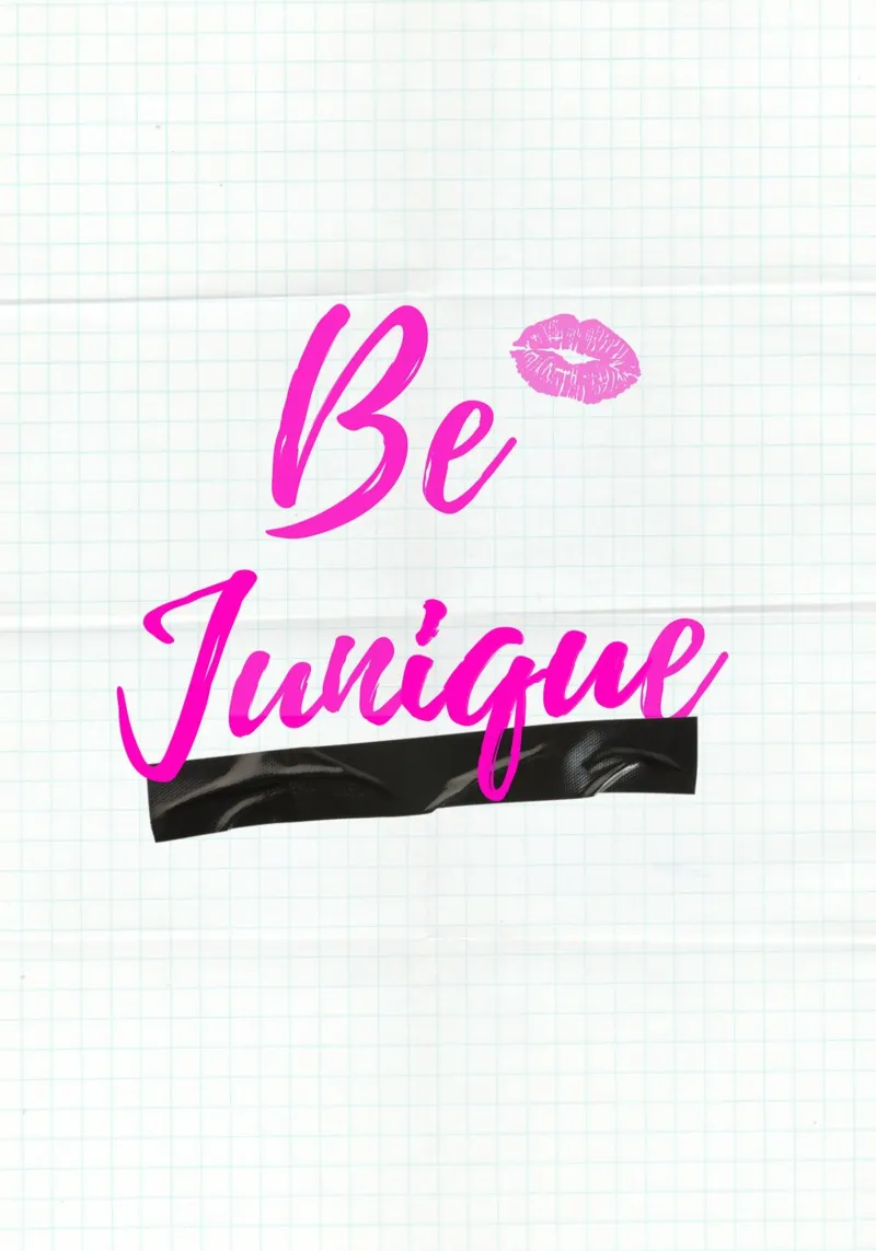 BE JUNIQUE poster con telaio in plastica da Einfach Uebel