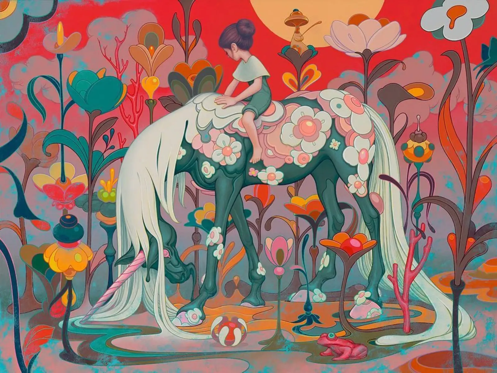 James Jean Traveller pellicola backlit da Kunzeworld