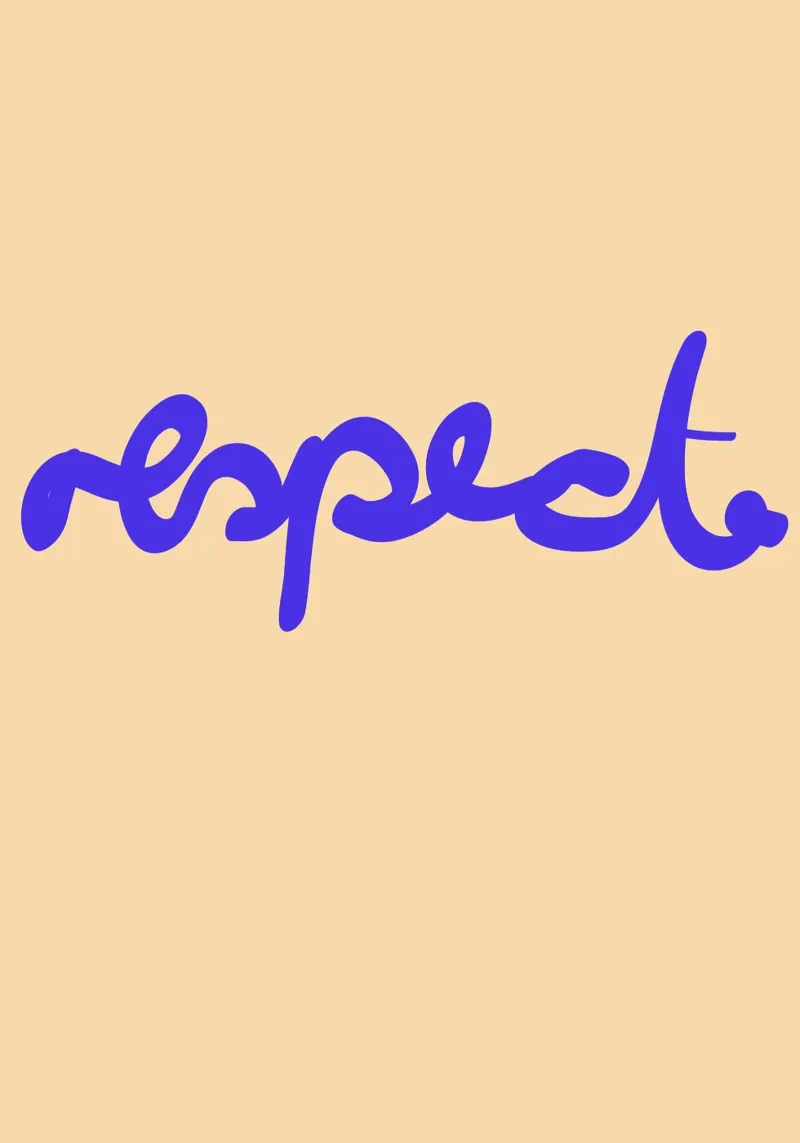 respect. (mehrere Varianten verfügbar) pellicola backlit da FRICKE DESIGN