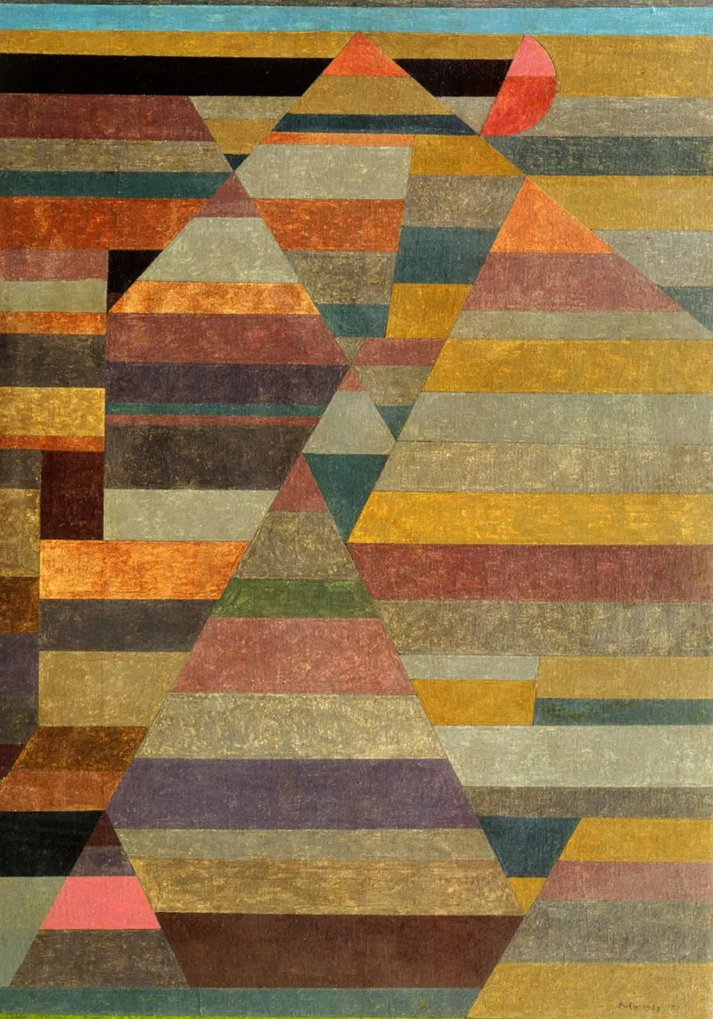 Nekropolis - Paul Klee poster da Second Canvas