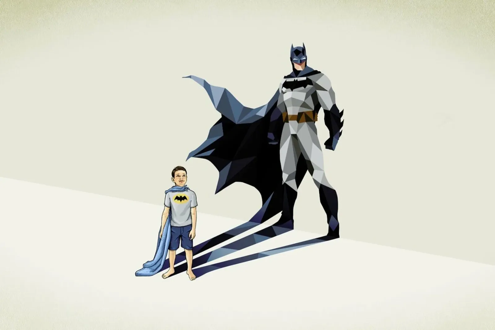 Super Shadows Dark Knight poster by Jason Ratliff