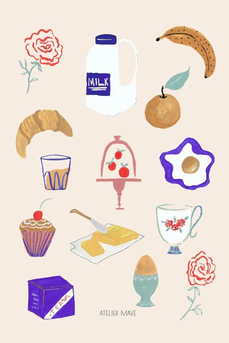 Breakfast Club poster by Atelier Mave