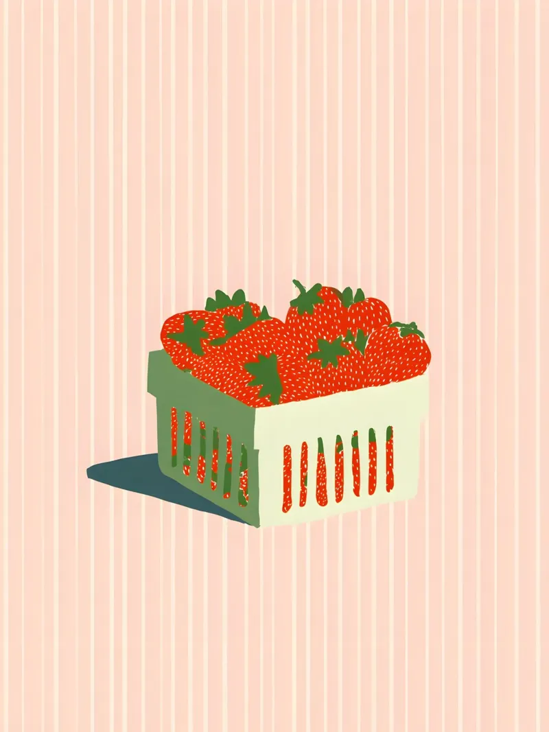 The Strawberries pellicola backlit da Gypsy Galleria
