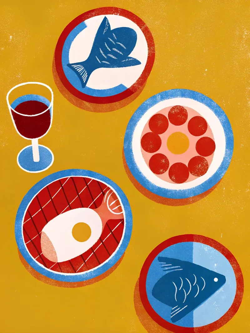 Breakfast Food forex plate by THE LATEST SHOP