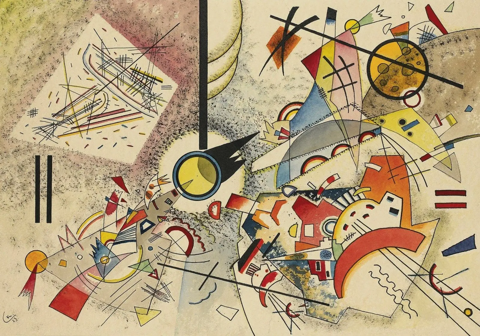 Wassily Kandinsky pellicola backlit da Maegan