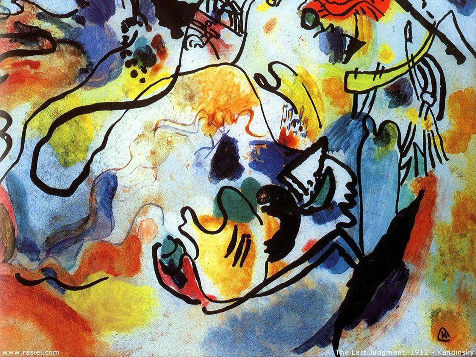 Wassily Kandinsky pellicola backlit da Maegan
