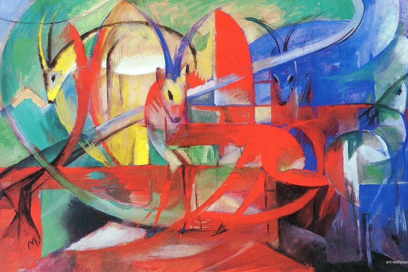 Wassily Kandinsky pellicola backlit da Maegan