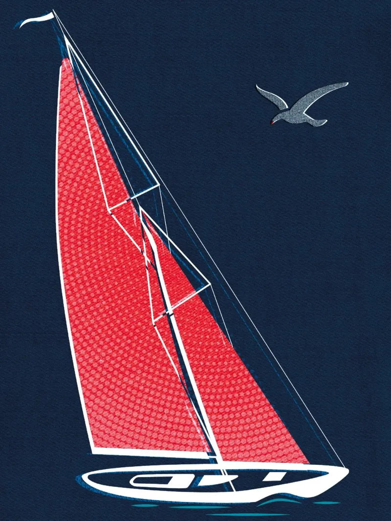 Avventura in barca poster da Brillo Studio