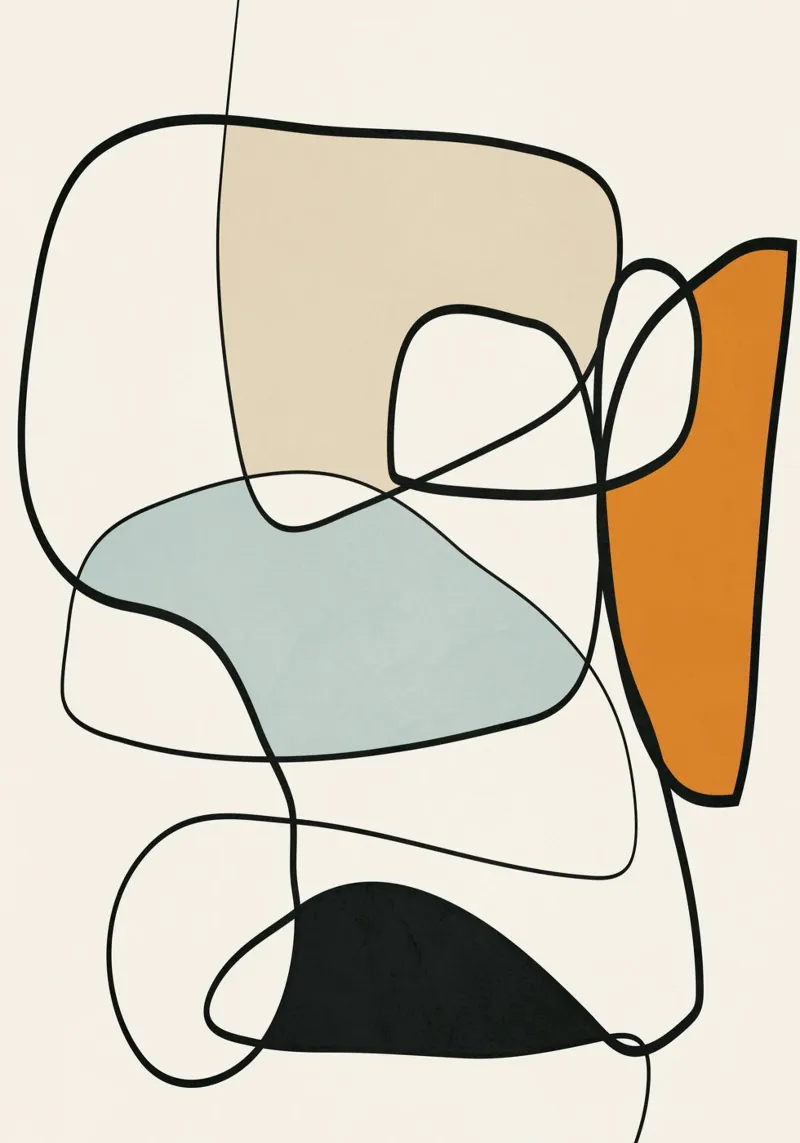 Abstract Line 8 plexiglass da cityart