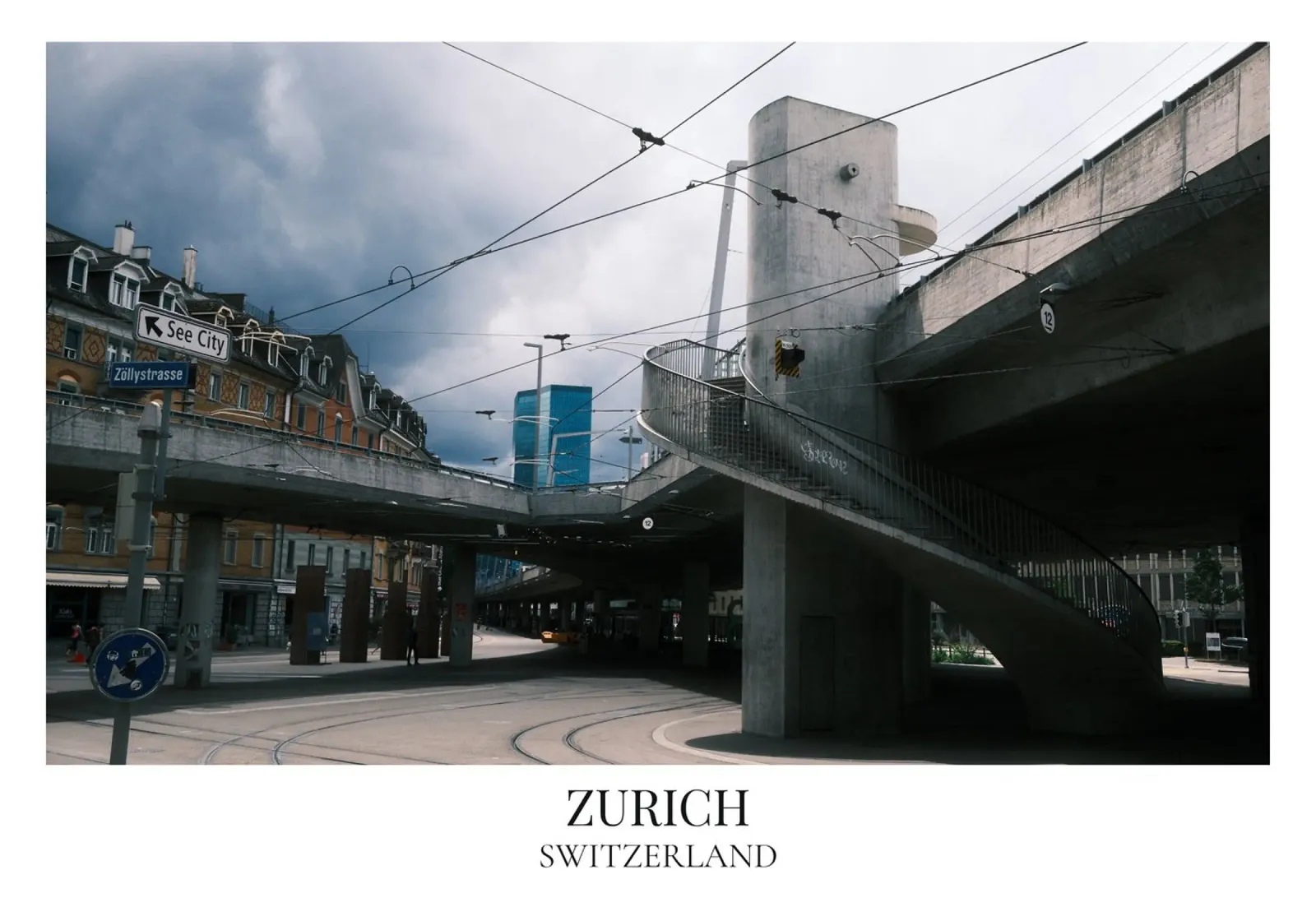 Zurich: Switzerland pellicola backlit da FujiFrames
