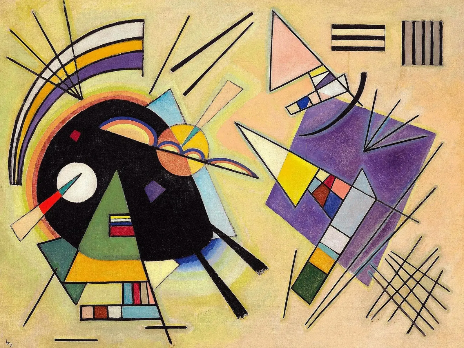 Wassily Kandinsky pellicola backlit da Maegan