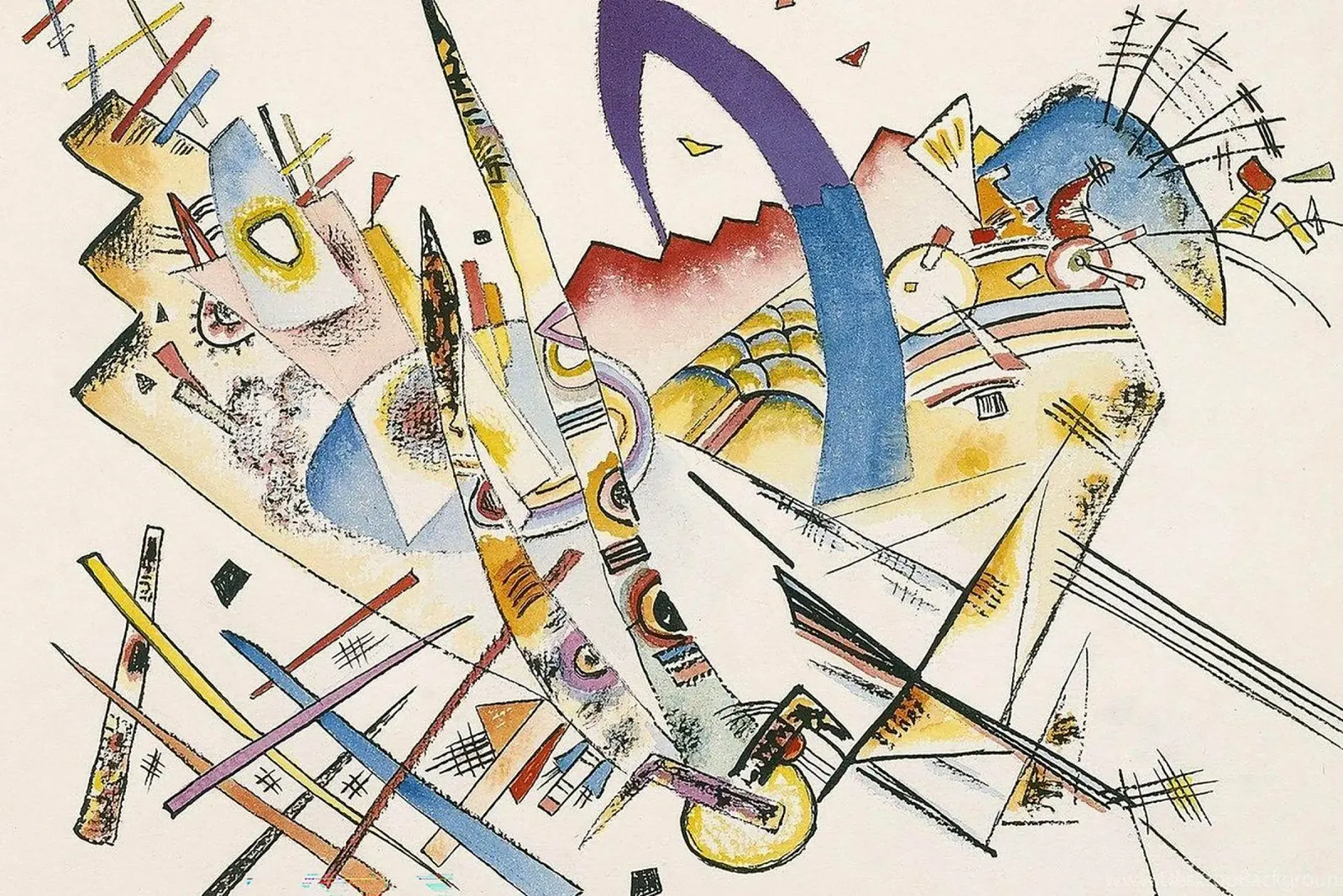Wassily Kandinsky pellicola backlit da Maegan