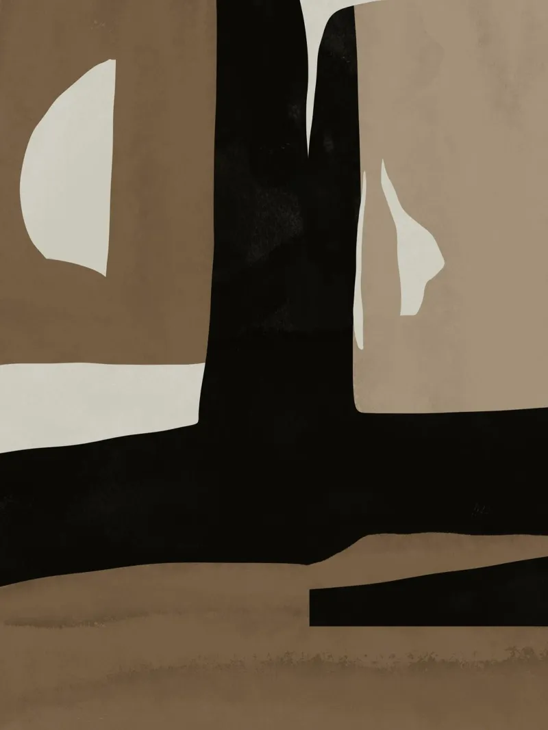 Ins minimal neutral abstract pellicola backlit da Little Dean