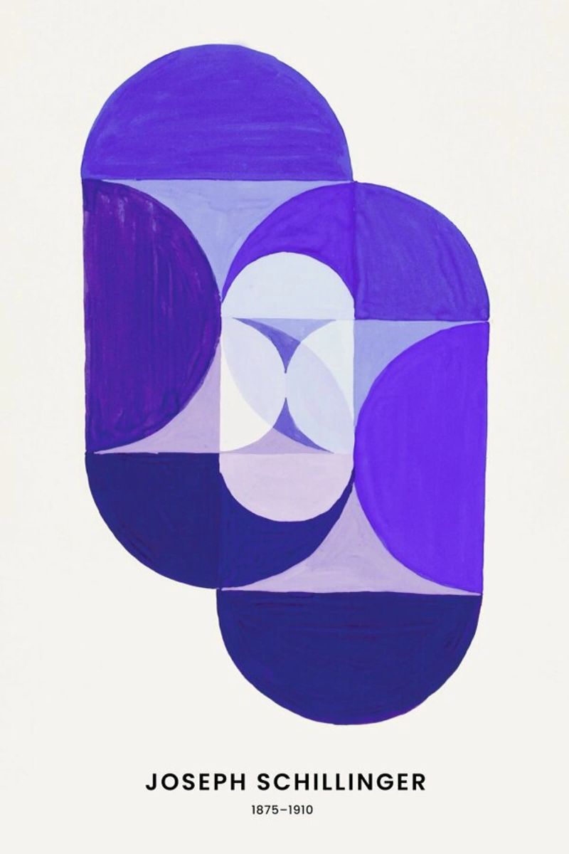 Schillinger - Key Blue poster van Vintage by JUNIQE