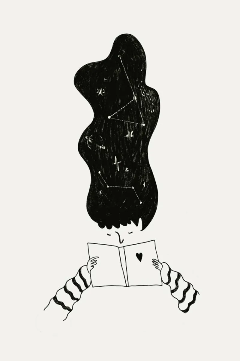 Reading the Stars pellicola backlit da Graphite