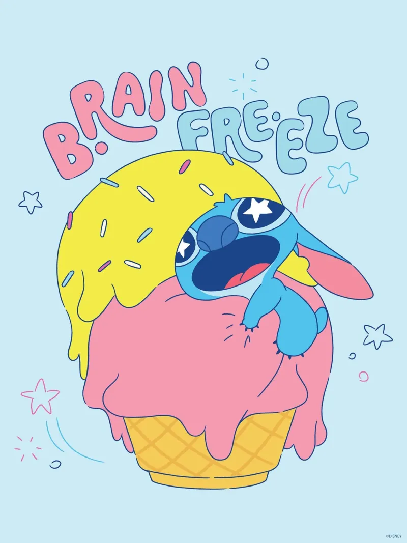 Stitch - brain freeze carta hahnemühle da Stitch