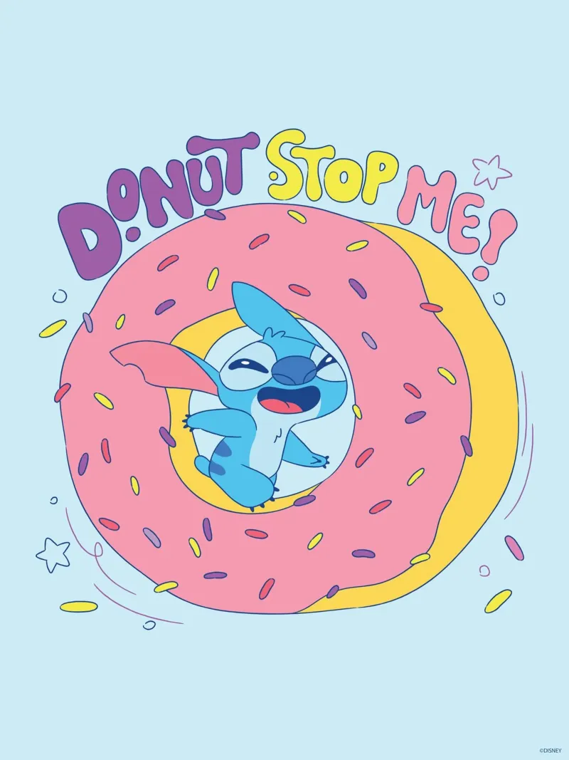 Stitch - Donut stop me! carta hahnemühle da Stitch