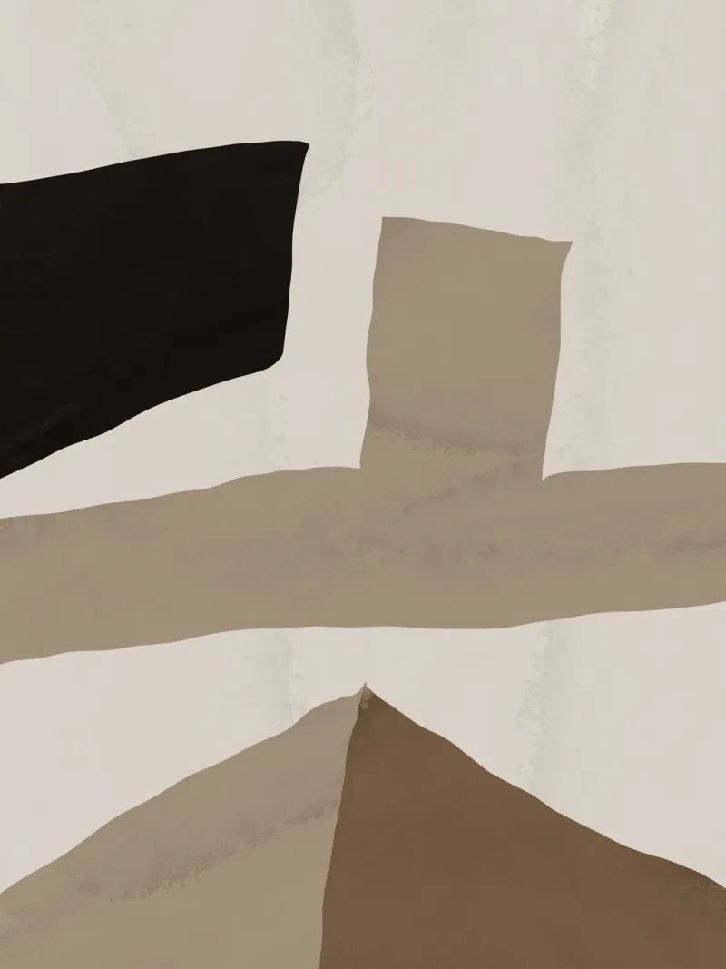 Inspo minimal neutral abstract 02 carta hahnemühle da Little Dean