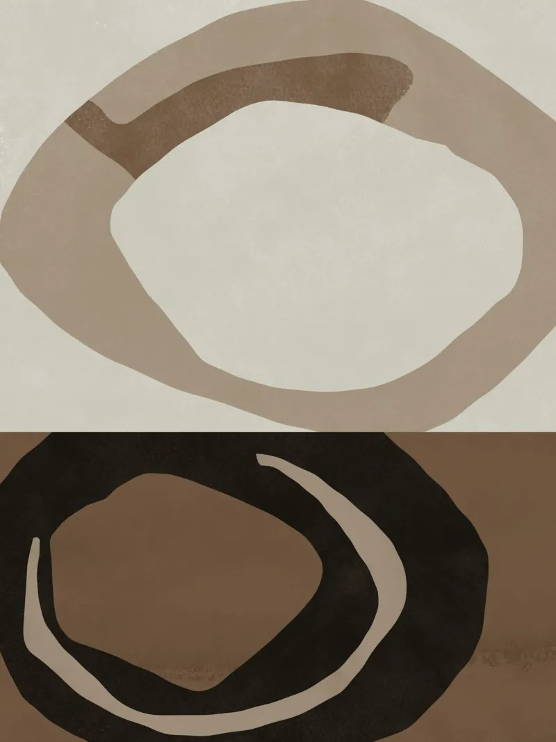 Inspo minimal neutral abstract 04 pellicola backlit da Little Dean
