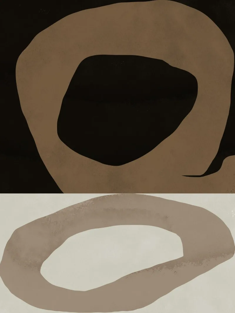 Inspo minimal neutral abstract 05 plexiglass da Little Dean