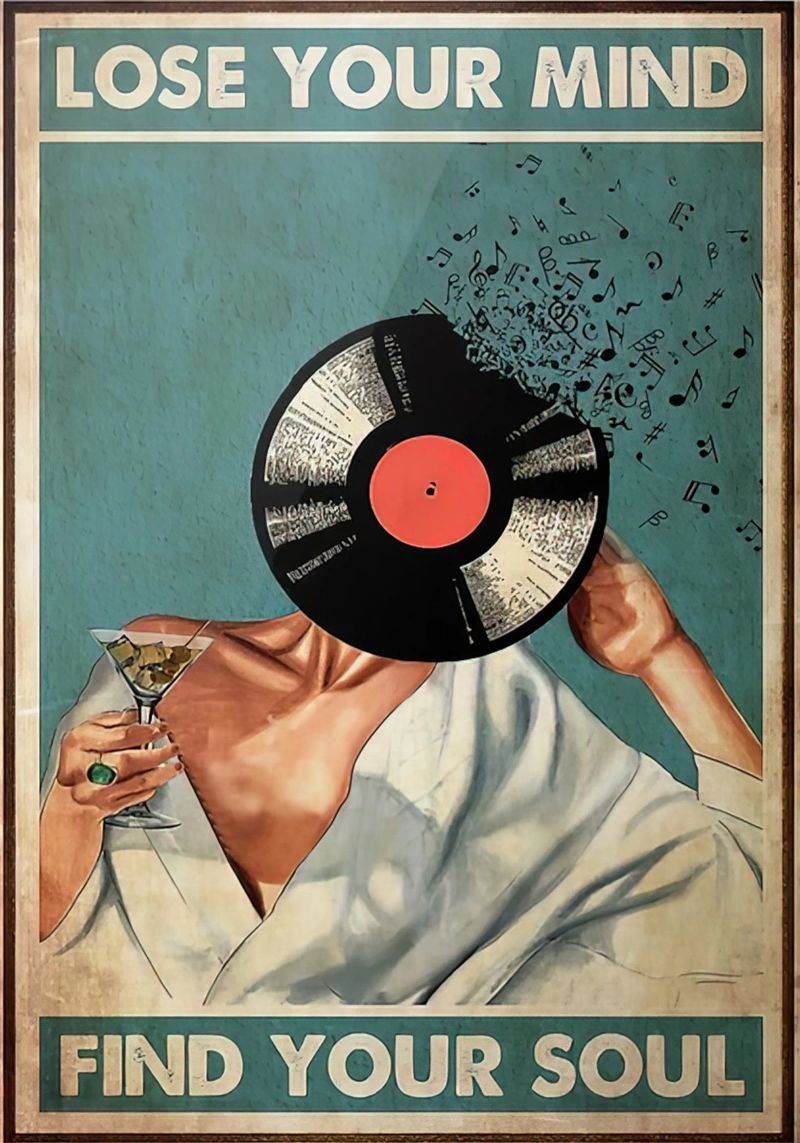 Girl Drink Wine Lose Your Mind Find Your Soul poster by saunder Shop