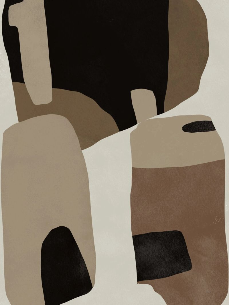 Inspo minimal neutral abstract 07 pellicola backlit da Little Dean