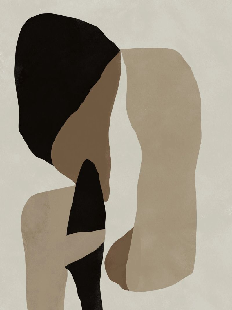 Inspo minimal neutral abstract 08 pellicola backlit da Little Dean