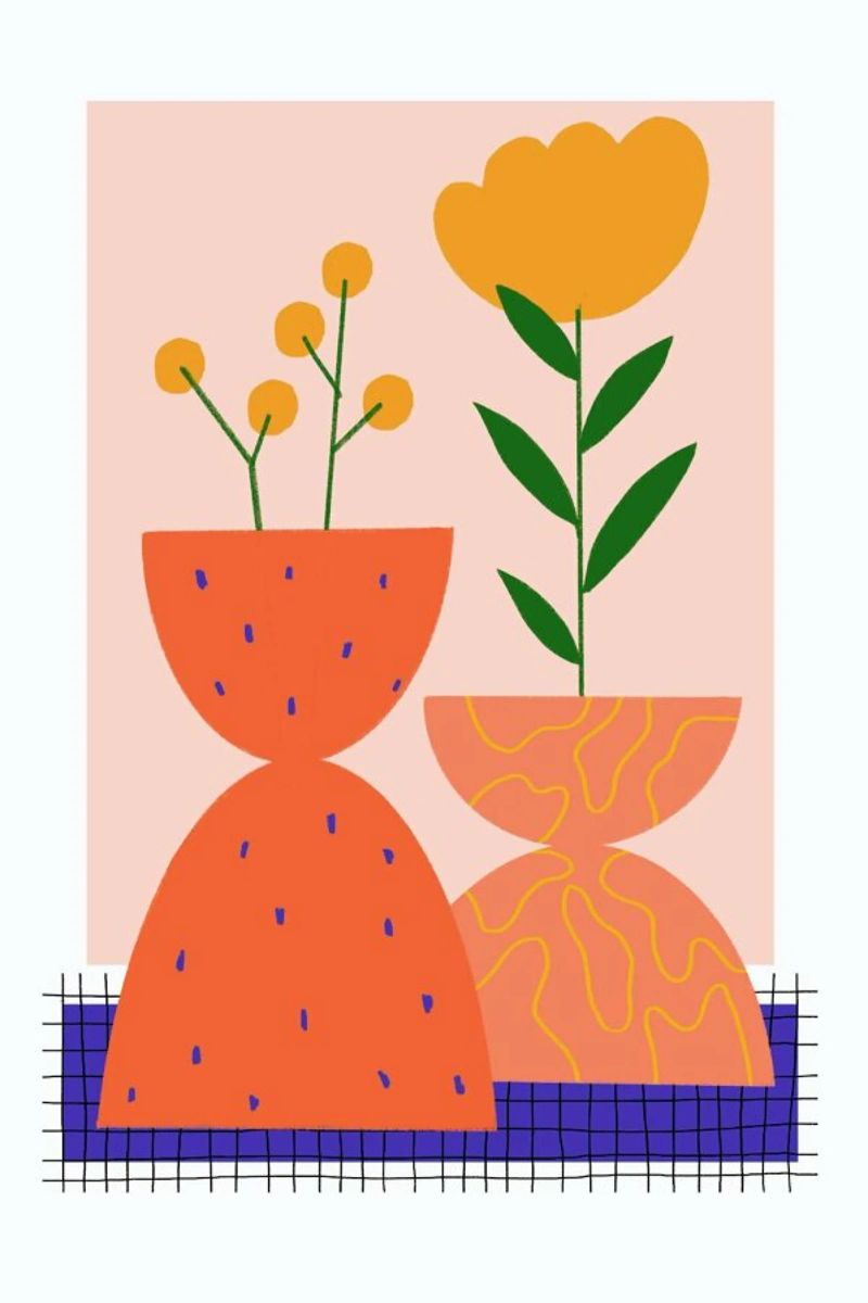 Yellow Bloom poster de Pure